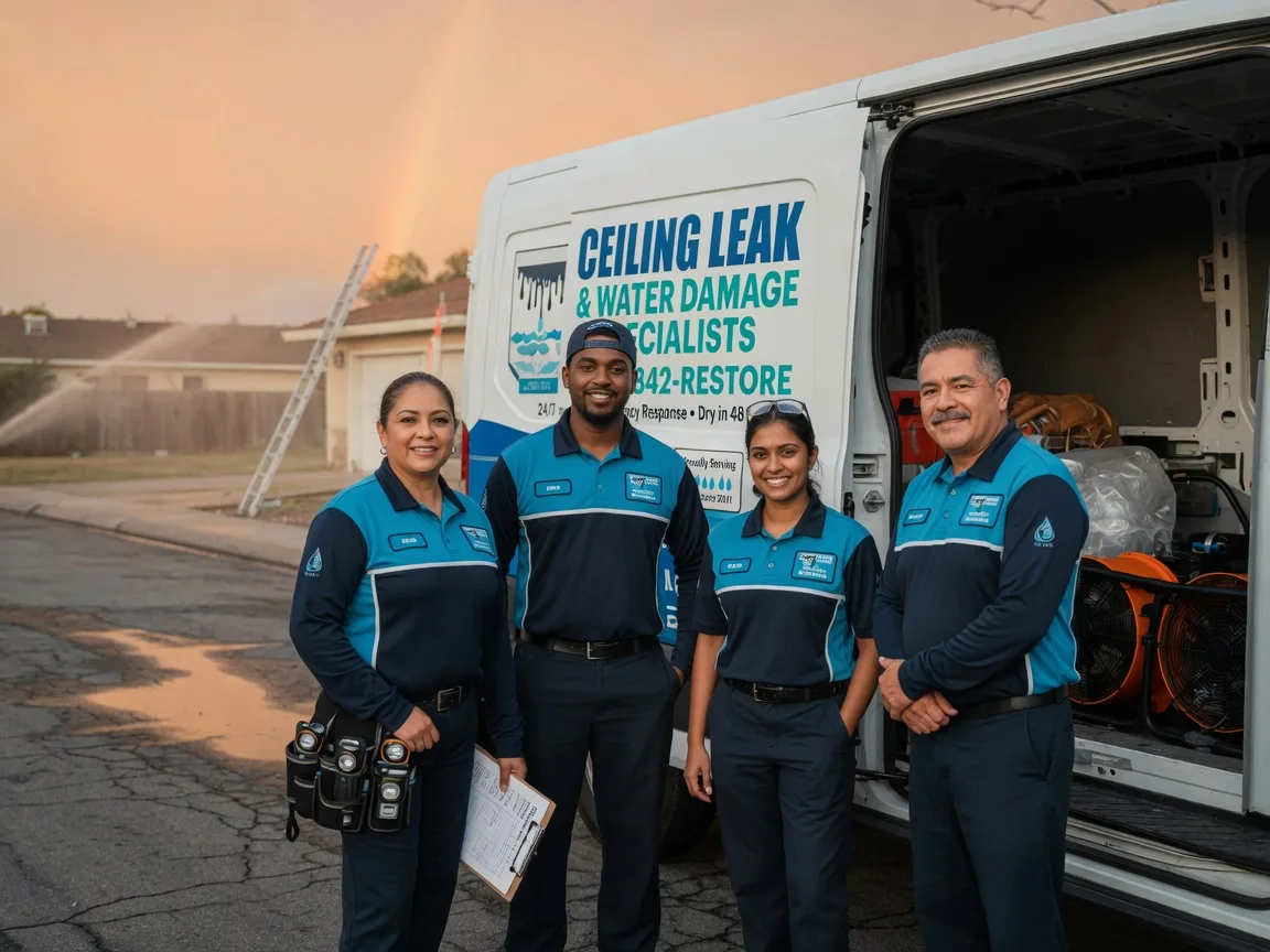 Ceiling Leak Cleanup company in Bloomingburg, OH