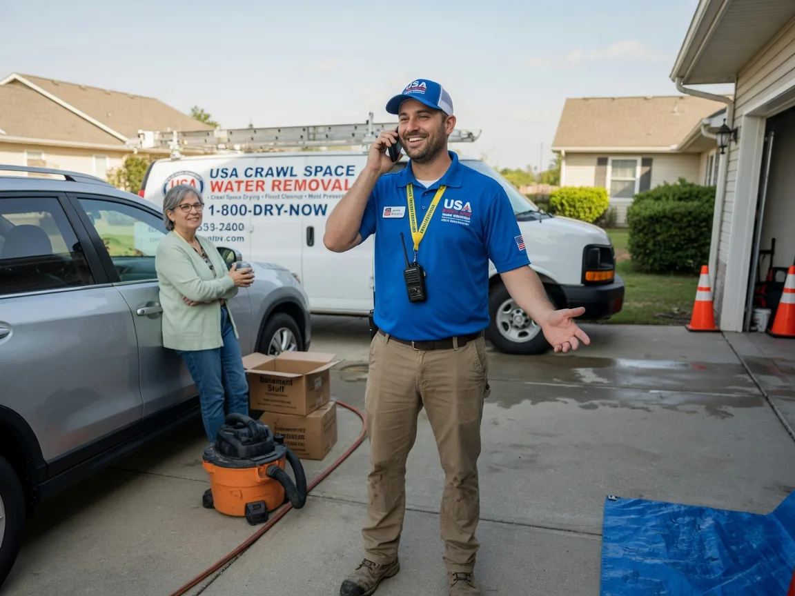 Crawl Space Water Removal Bloomingburg, OH FAQs